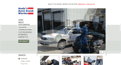 Desktop Screenshot of andysautocoachworks.com